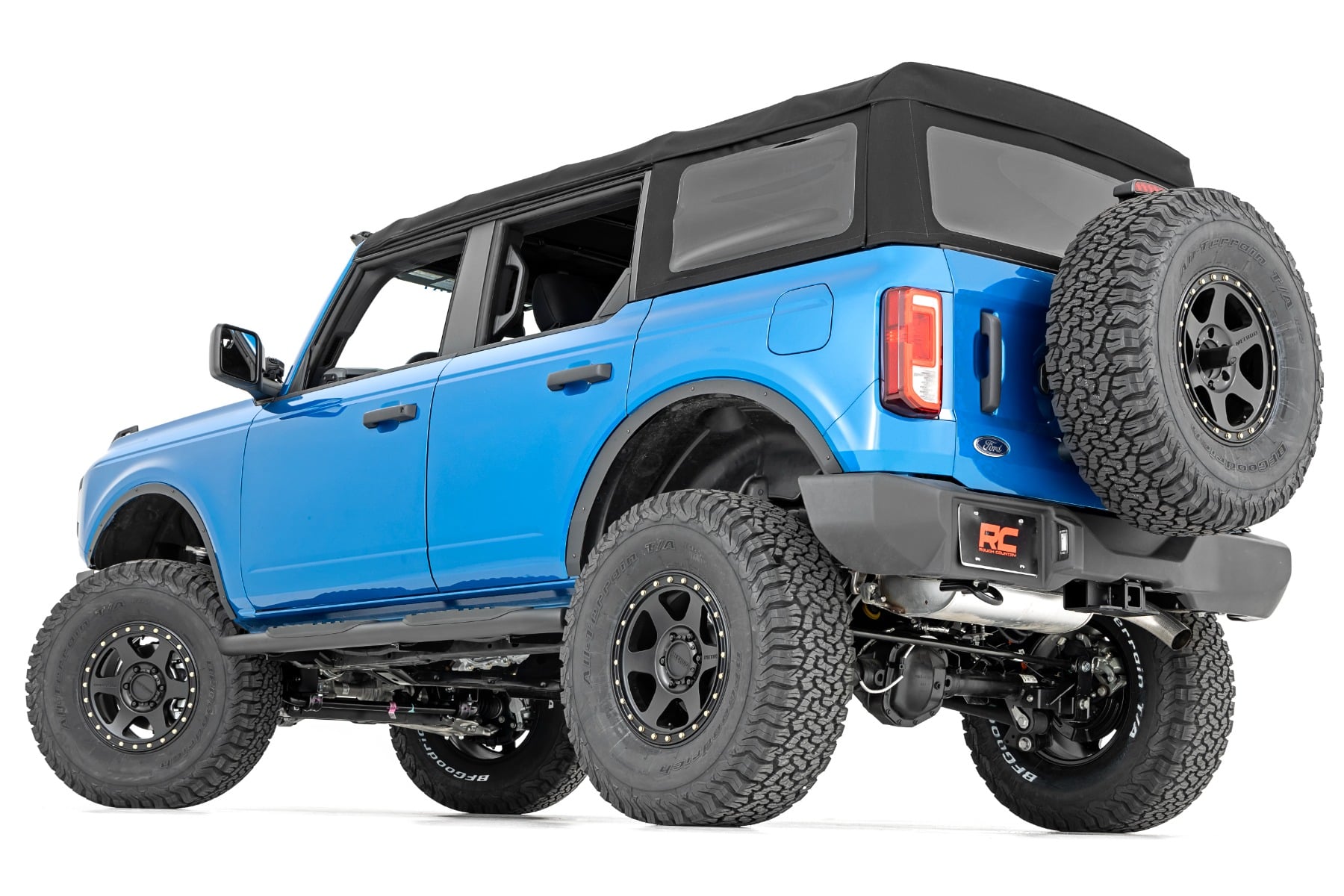 Oval Nerf Step | 4-Door | Black | Ford Bronco 4WD (2021-2026) - Image 4
