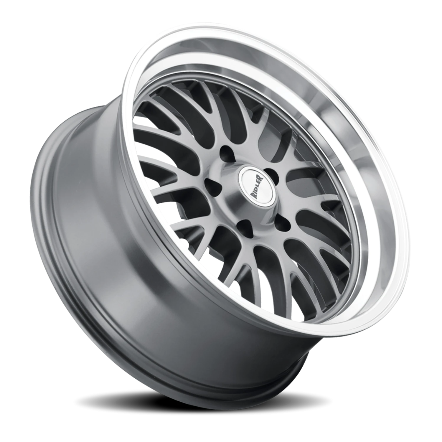 Ridler 607 20x10 5x120.65 0 Grey - Image 2