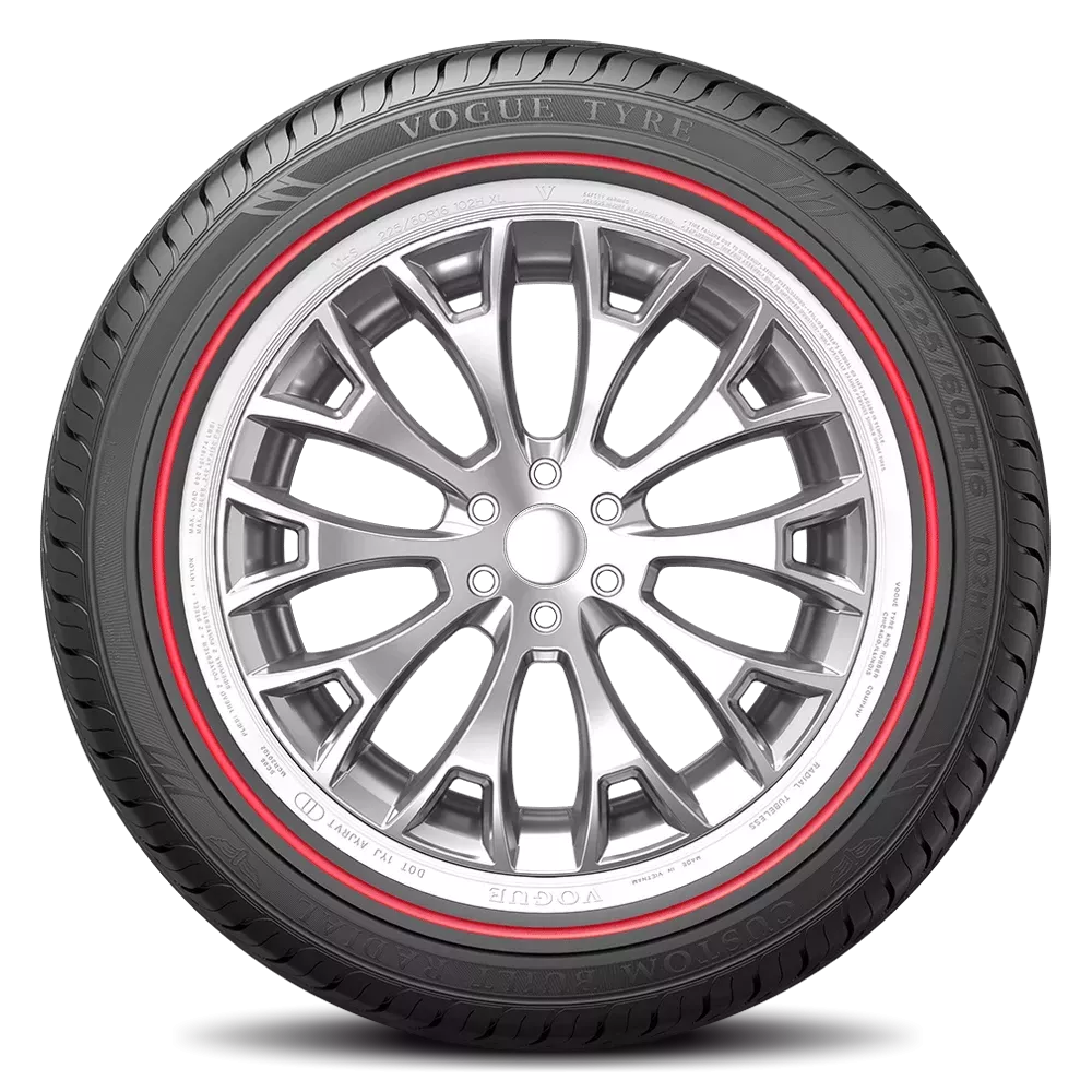Vogue Custom Built Radial Viii Red Stripe 235/50R18 - Image 2