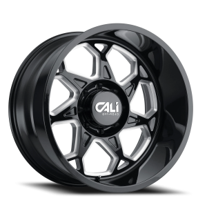 Cali Offroad Sevenfold 20x12 6x135 -51 Black