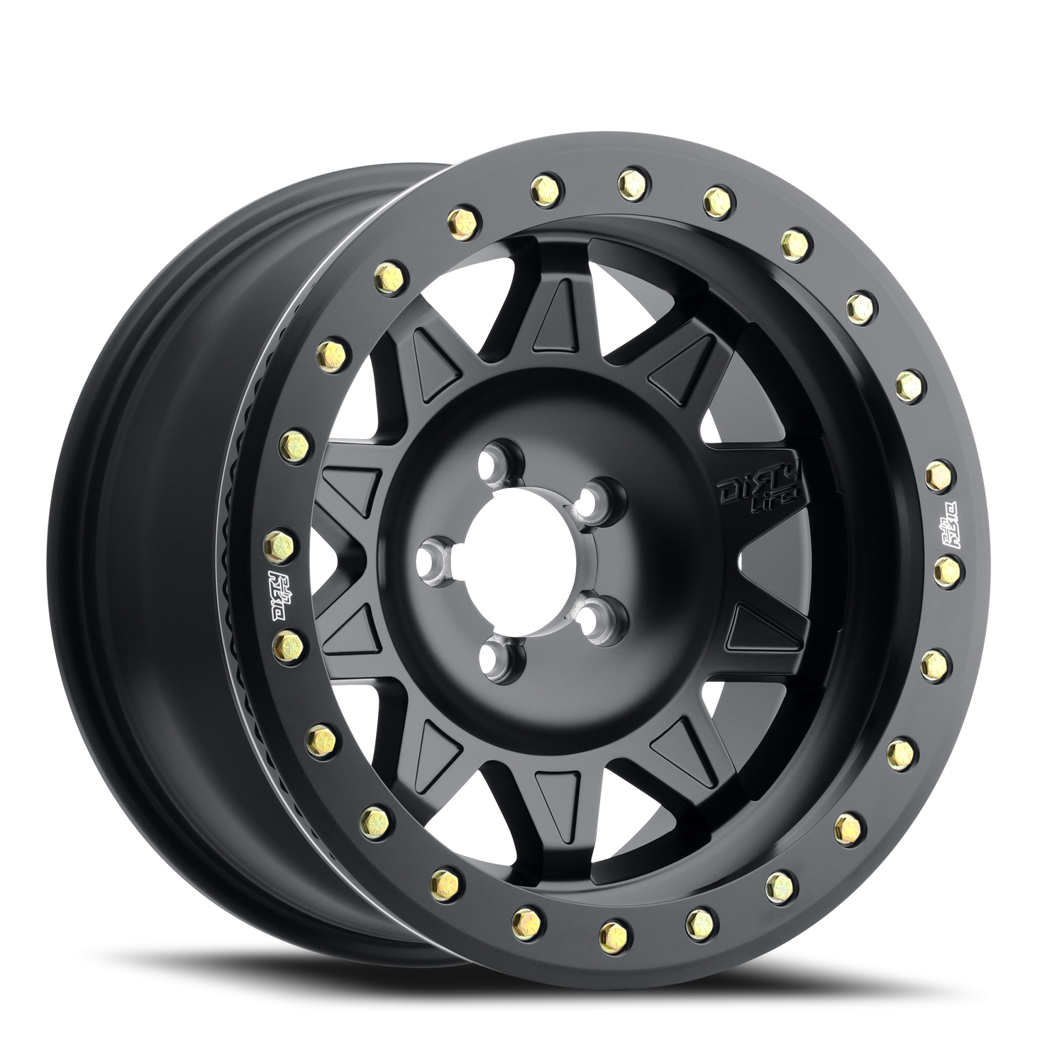 Dirty Life Race Wheels Roadkill Race 9302 17x9 5x127 -38 Black