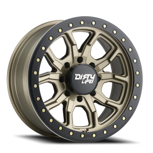 Dirty Life Race Wheels DT-1 9303 17x9 8x170 -12 Matte Gold