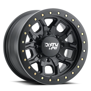 Dirty Life Race Wheels DT-1 9303 17x9 8x165.1 -12 Black