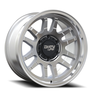 Dirty Life Race Wheels Canyon 9310 17x9 5x127 -12 Silver