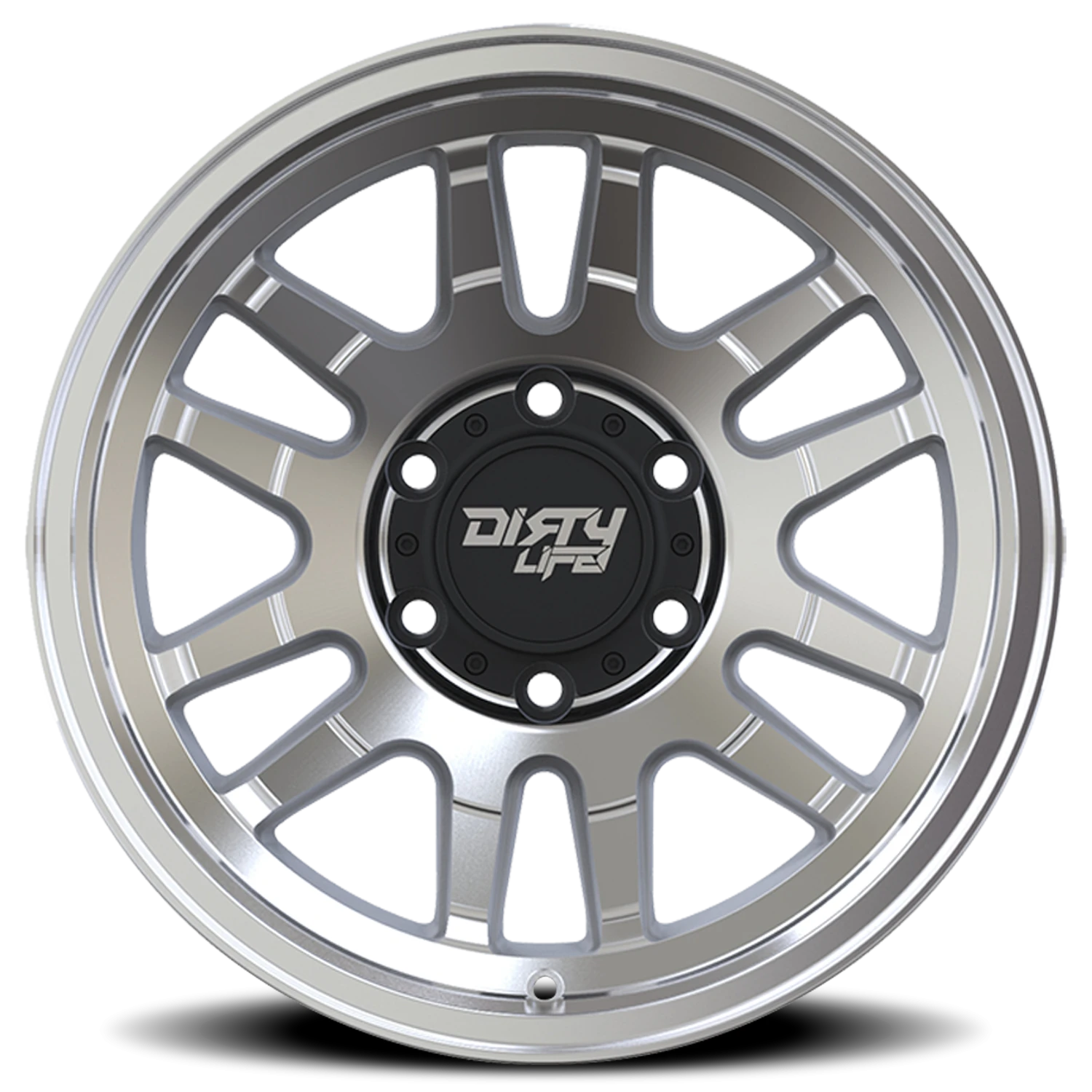 Dirty Life Race Wheels Canyon 9310 17x9 6x139.7 -12 Silver - Image 2