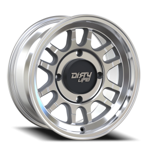Dirty Life Race Wheels Canyon Sport SXS UTV 9310S 14x7 4x137 +13 Silver