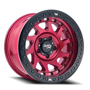 Dirty Life Race Wheels Enigma Race 9313 17x9 6x139.7 -38 Crimson Candy Red