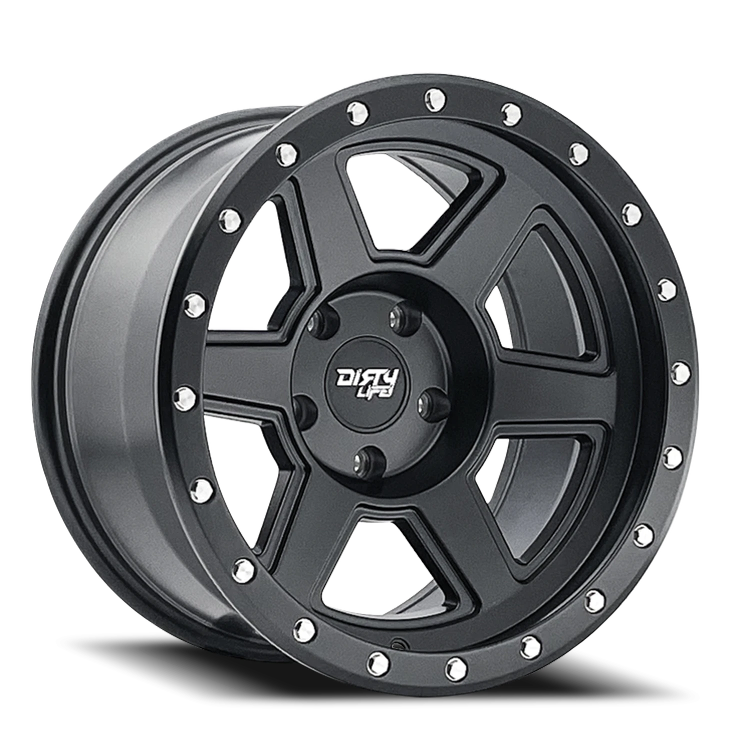 Dirty Life Race Wheels Compound 9315 17x9 5x127 -12 Black