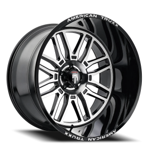 American Truxx Restless AT1915 24x14 6x139.7 -76 Black