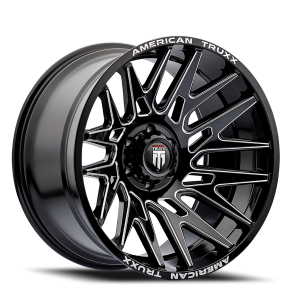 American Truxx Evolution AT1919 22x12 6x135 -44 Black