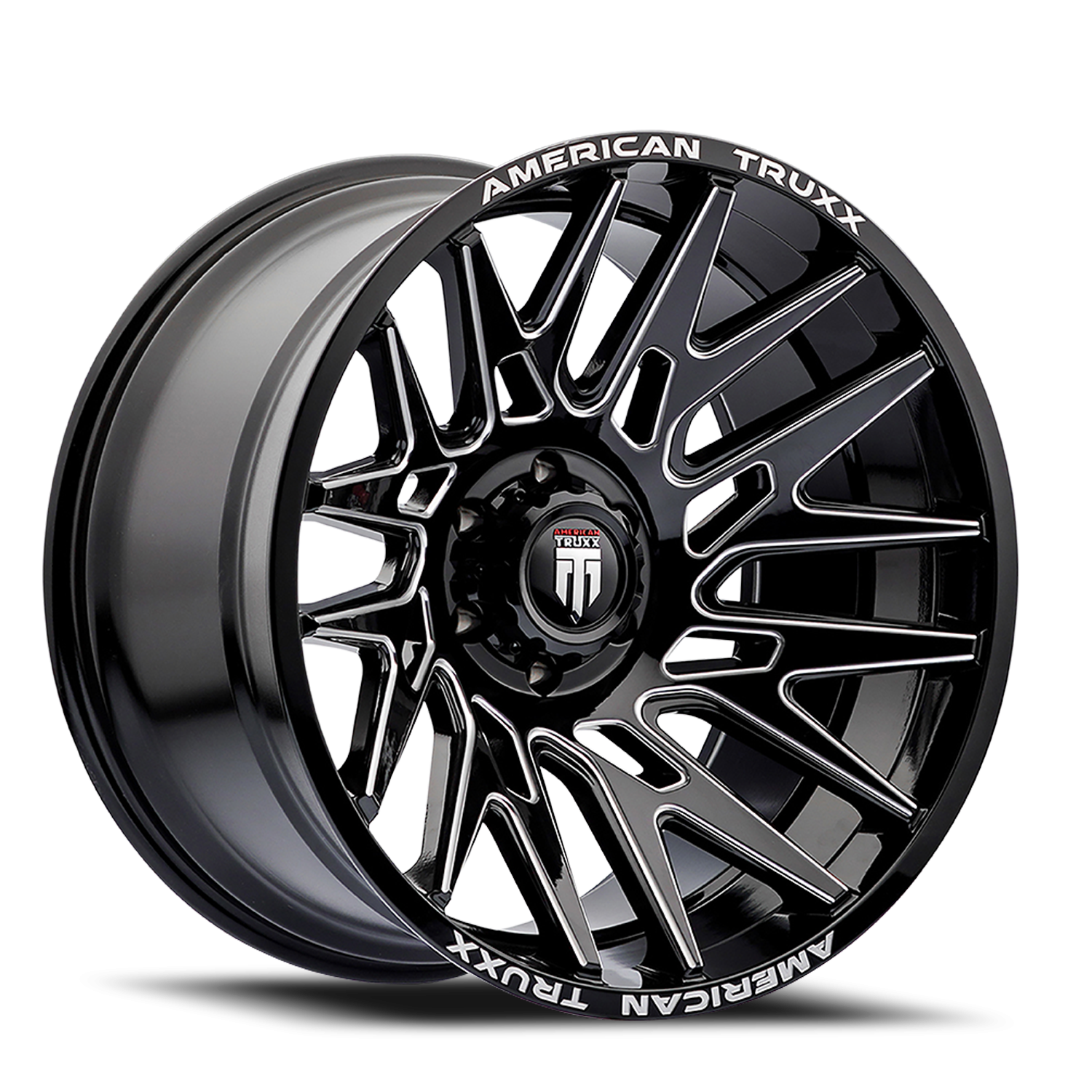 American Truxx Evolution AT1919 22x12 6x135 -44 Black