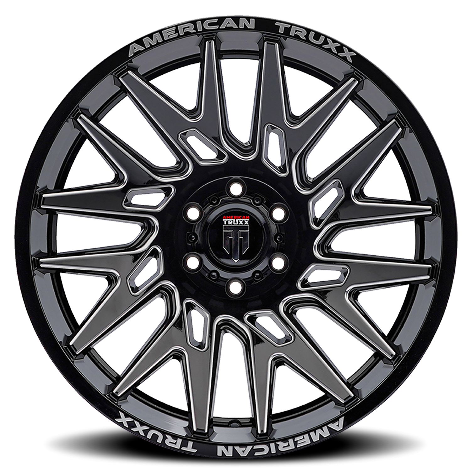 American Truxx Evolution AT1919 22x12 6x135 -44 Black - Image 3