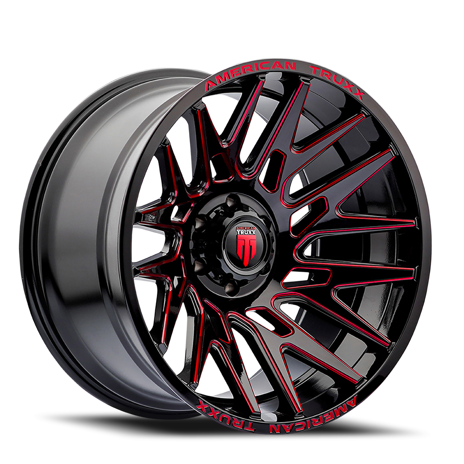 American Truxx Evolution AT1919 22x12 8x180 -44 Black