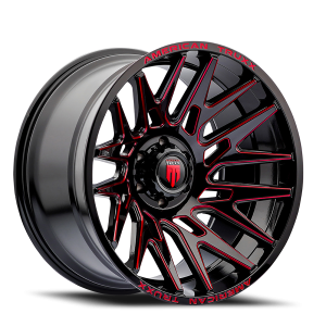 American Truxx Evolution AT1919 22x12 8x165.1 -44 Black