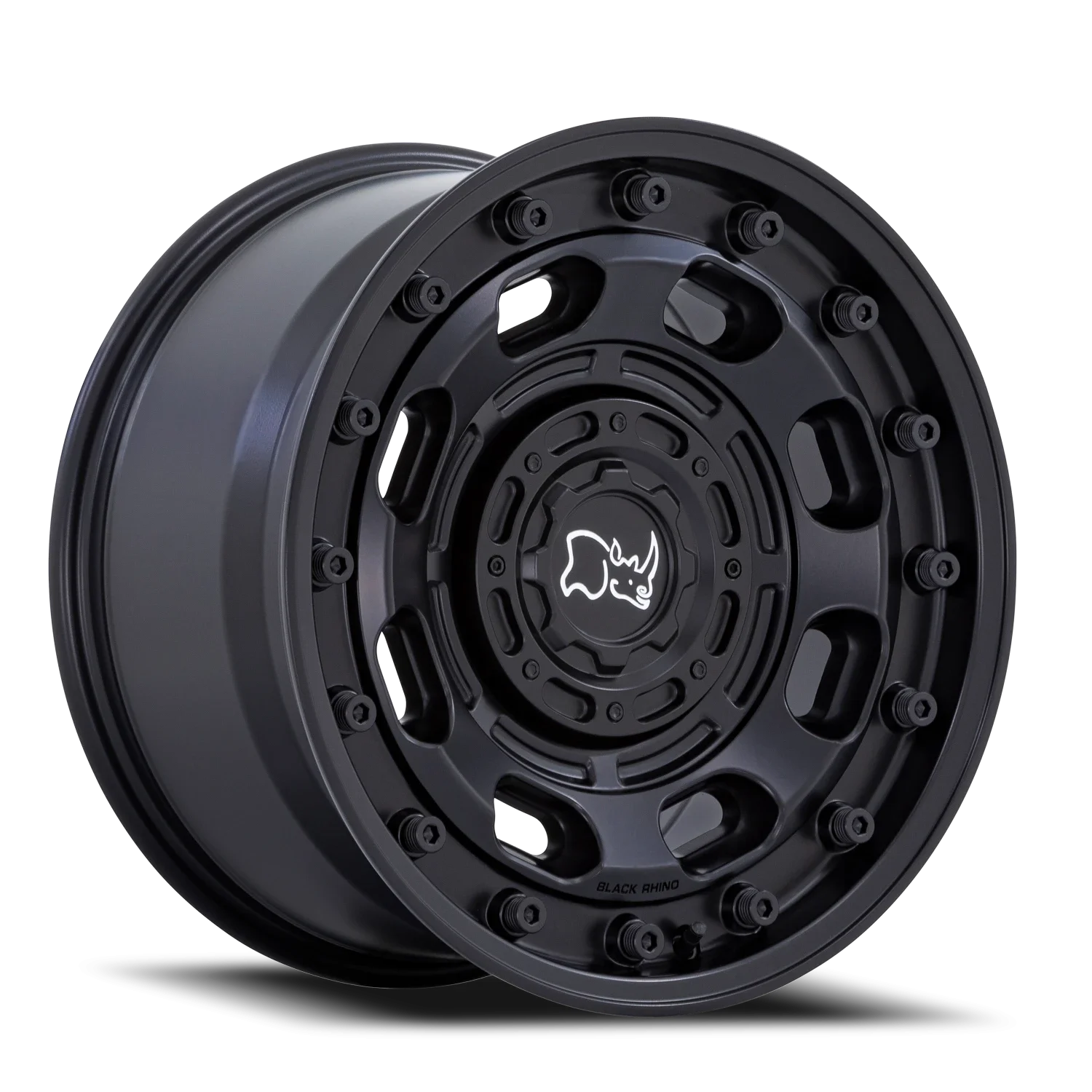 Black Rhino Atlas 17x8.5 5x127/5x139.7 -10 Black