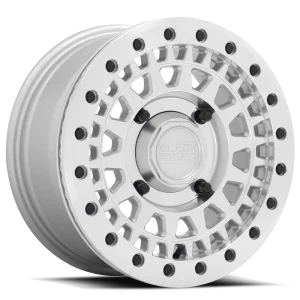 Black Rhino Parker Beadlock UTV 15x7 4x156 +36 Silver