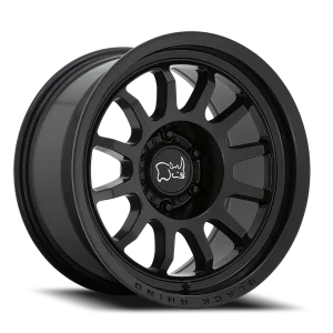 Black Rhino Rapid 17x8.5 5x150 +10 Black