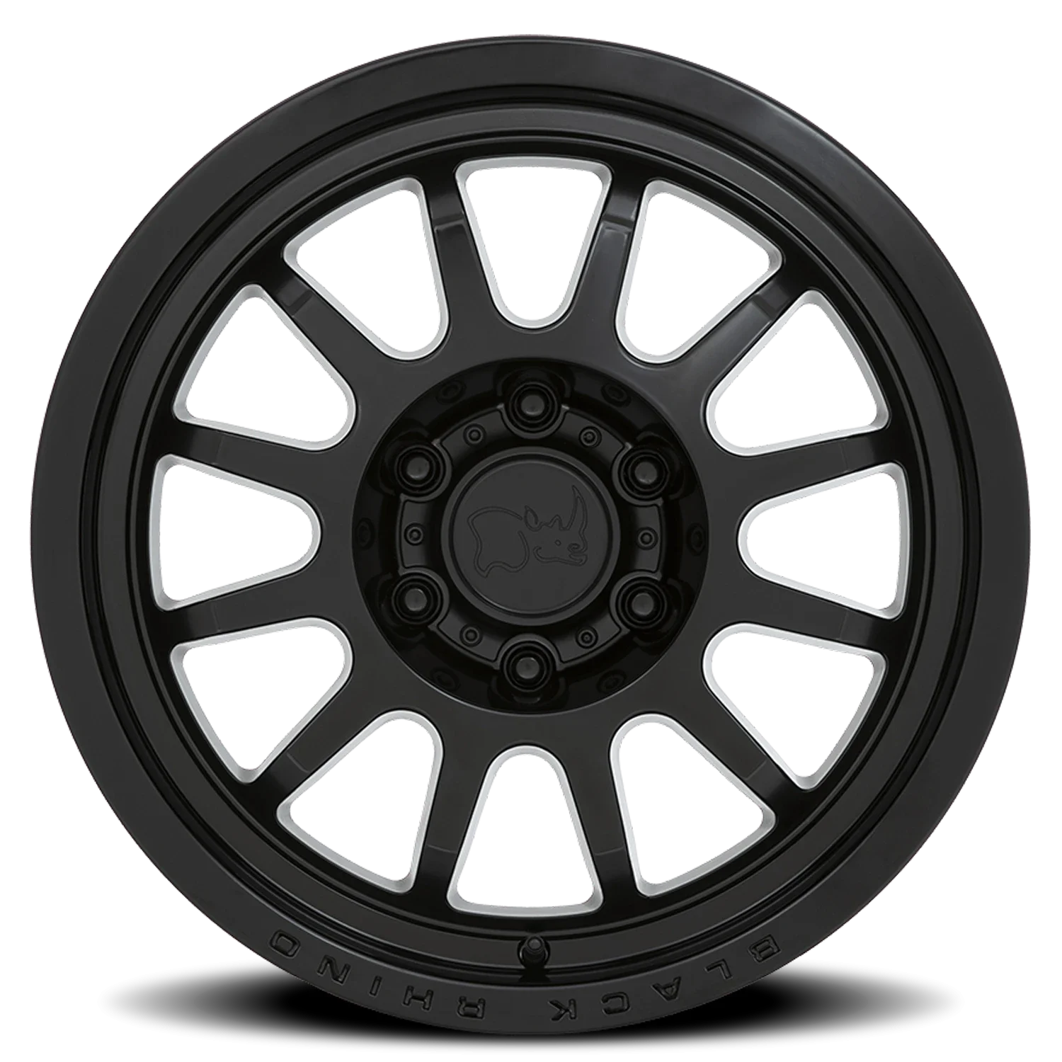 Black Rhino Rapid 17x8.5 5x150 +10 Black - Image 3