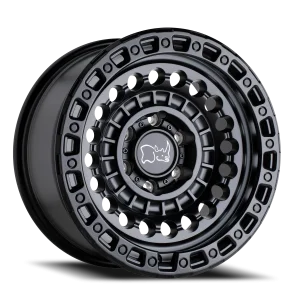 Black Rhino Sentinel 20x9.5 8x170 -18 Black