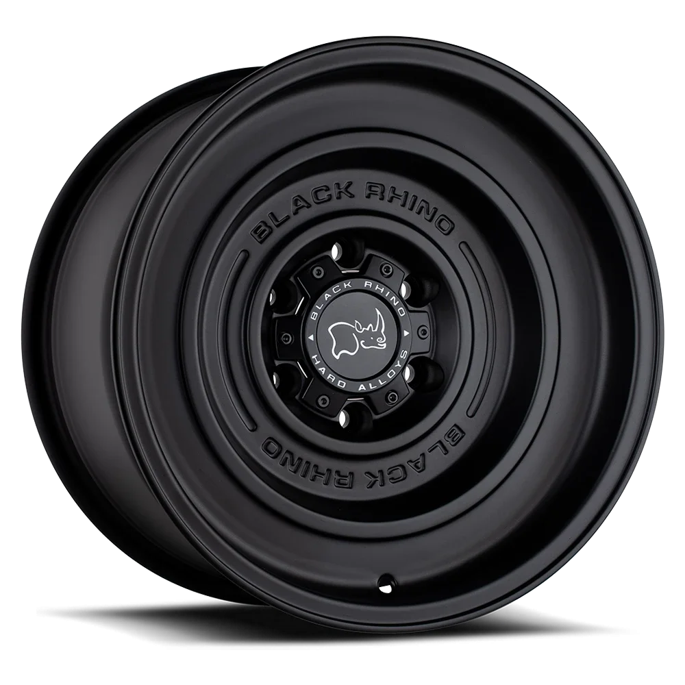 Black Rhino Solid 17x9.5 5x127 -18 Black