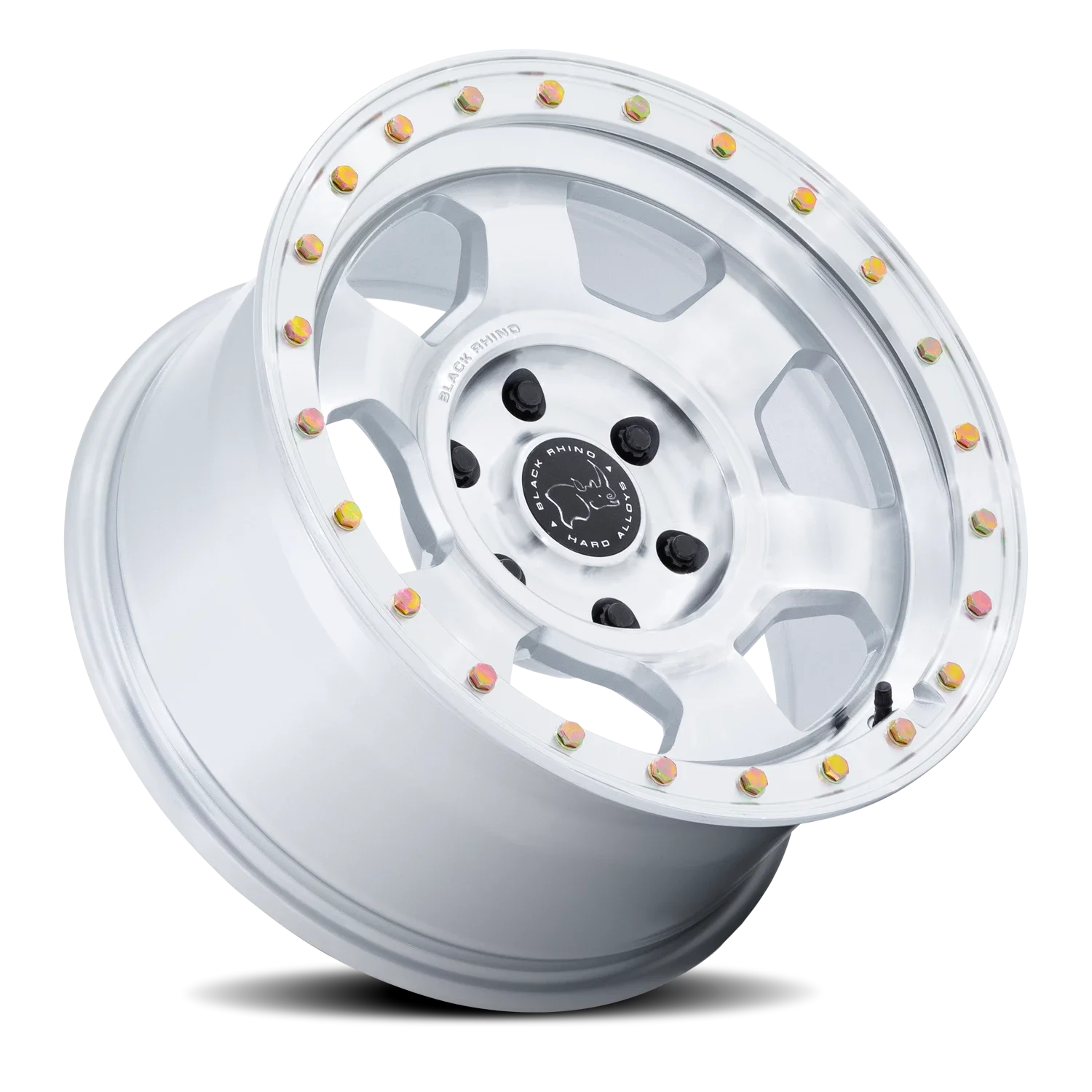 Black Rhino Trooper BR029SD 17x8.5 6x139.7 Silver - Image 2