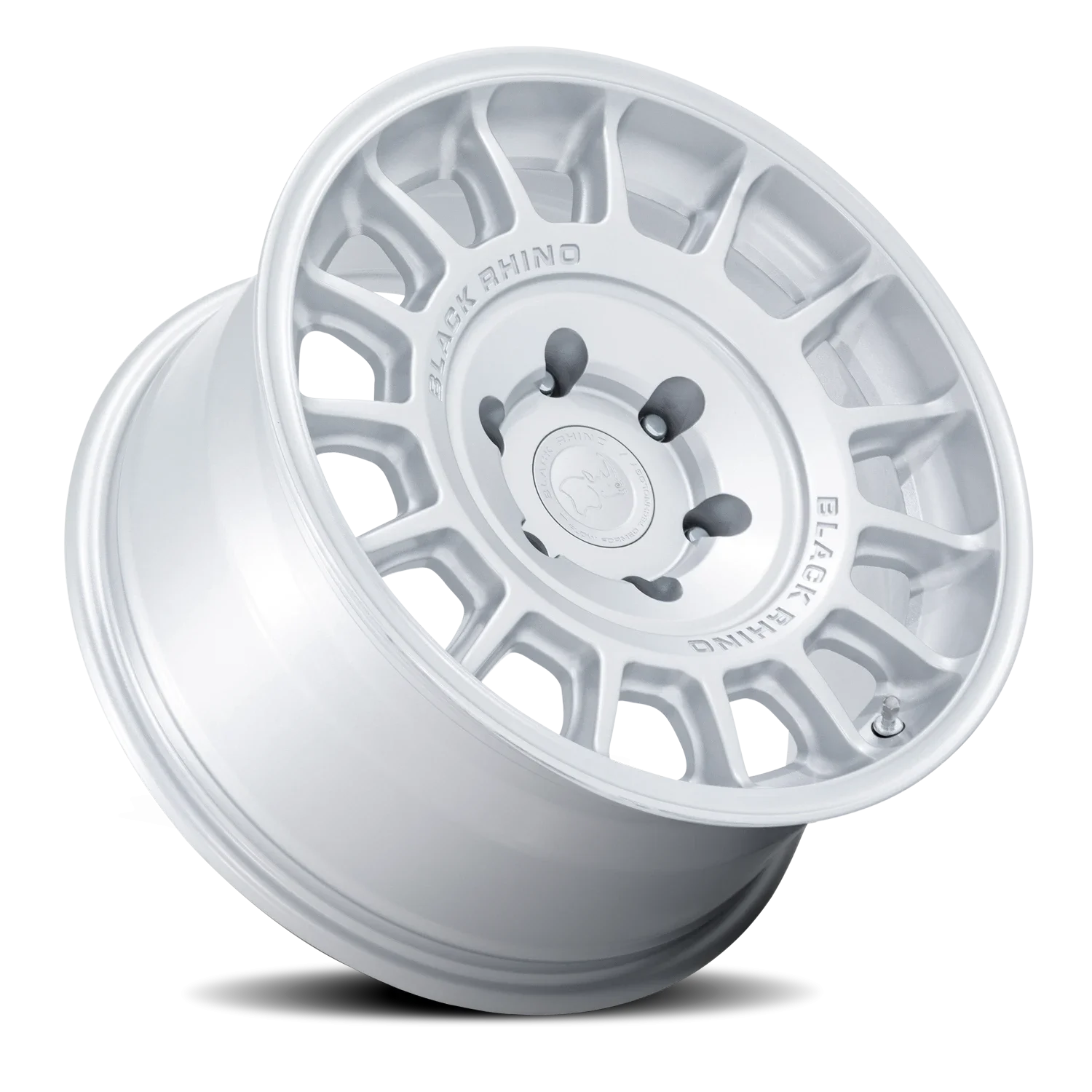 Black Rhino Voll 17x8.5 6x139.7 +25 Silver - Image 2