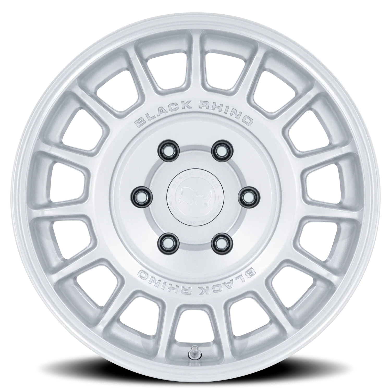 Black Rhino Voll 17x8.5 6x139.7 +25 Silver - Image 3