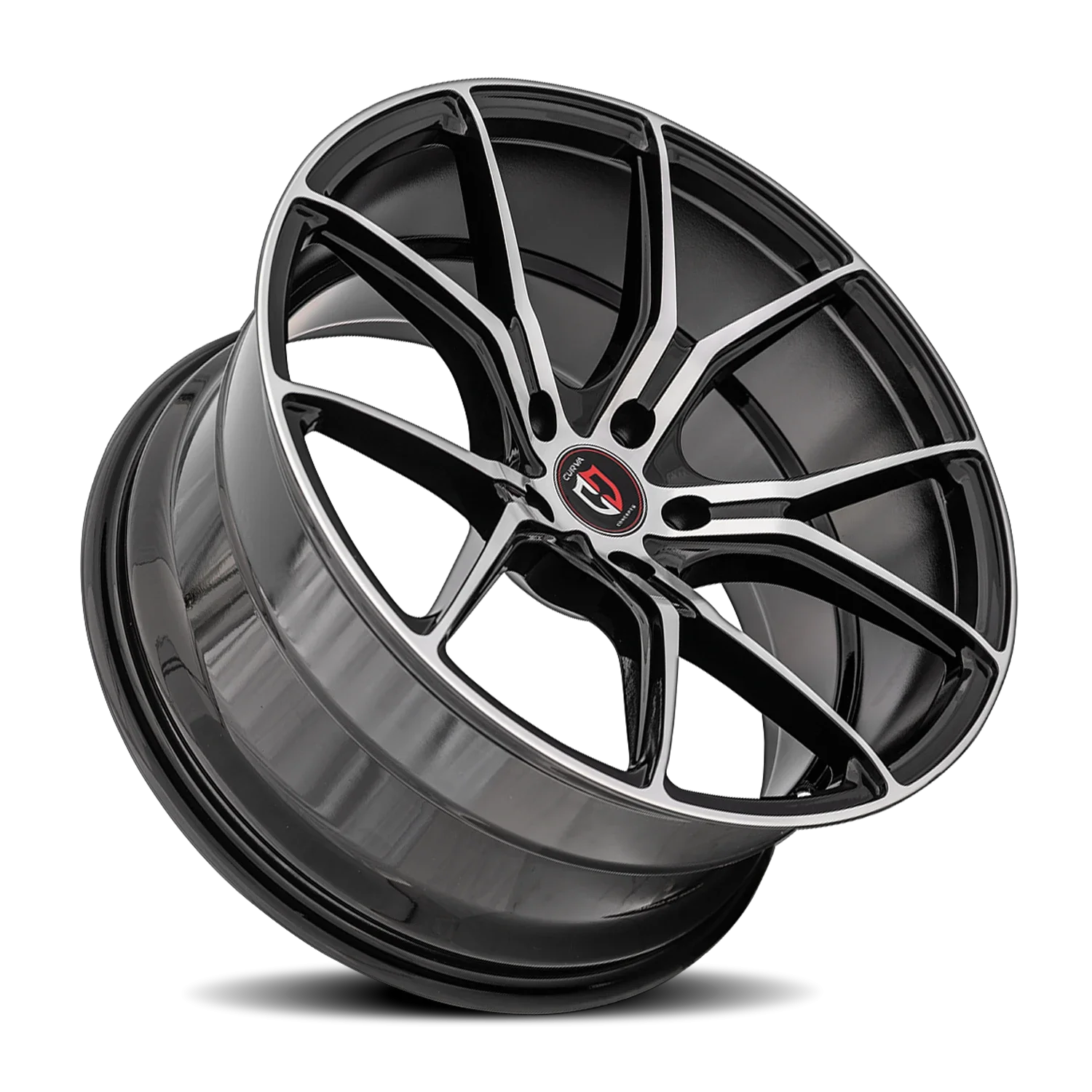 Curva Concepts C42 20x8.5 5x114.3 +35 Black - Image 2