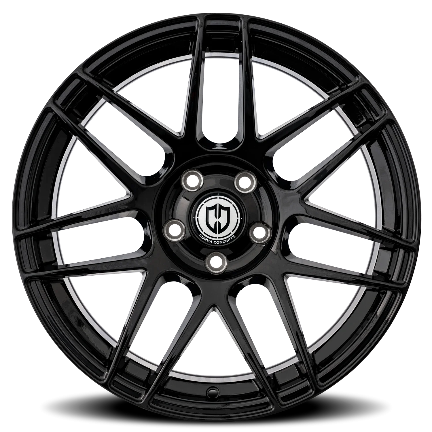 Curva Concepts CFF300 20x8.5 5x114.3 +38 Black - Image 3