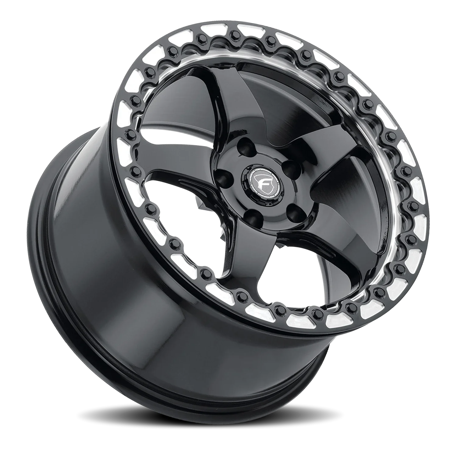 Forgestar D5 Beadlock 17x10 5x114.3 +50 Black - Image 2