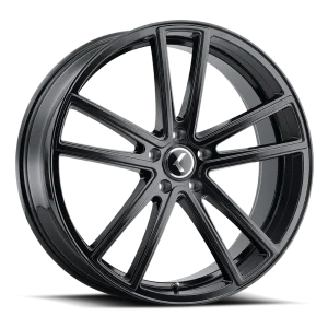 Kraze Lusso 190 GB 17x8 5x112 +38 Black