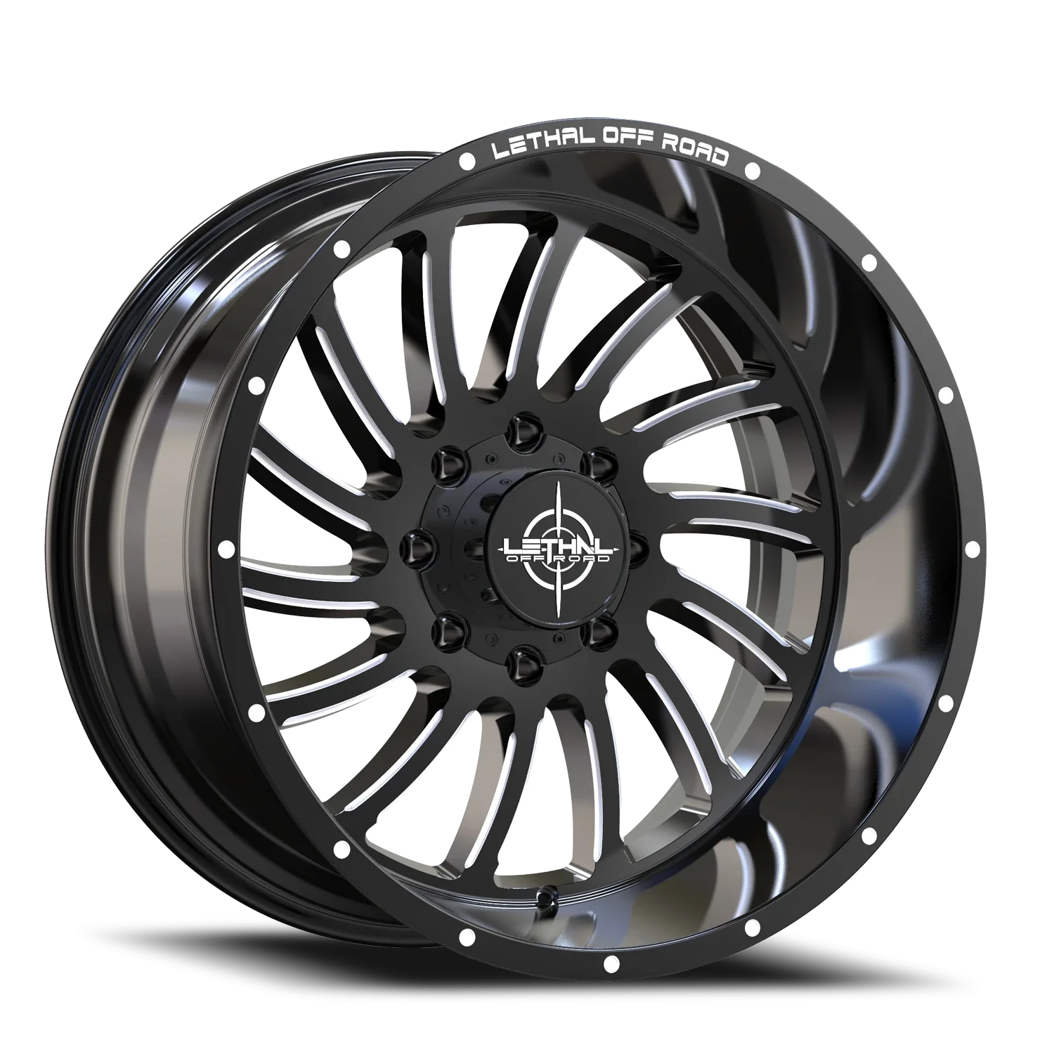 Lethal Offroad LT02 Caliber 22x12 6x139.7 -44 Black