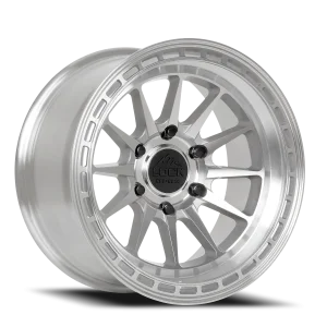 Lock Offroad Baja 17x9 6x139.7 -12 Silver