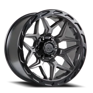 Lock Offroad Matrix 20x10 8x165.1/8x170 -18 Gray