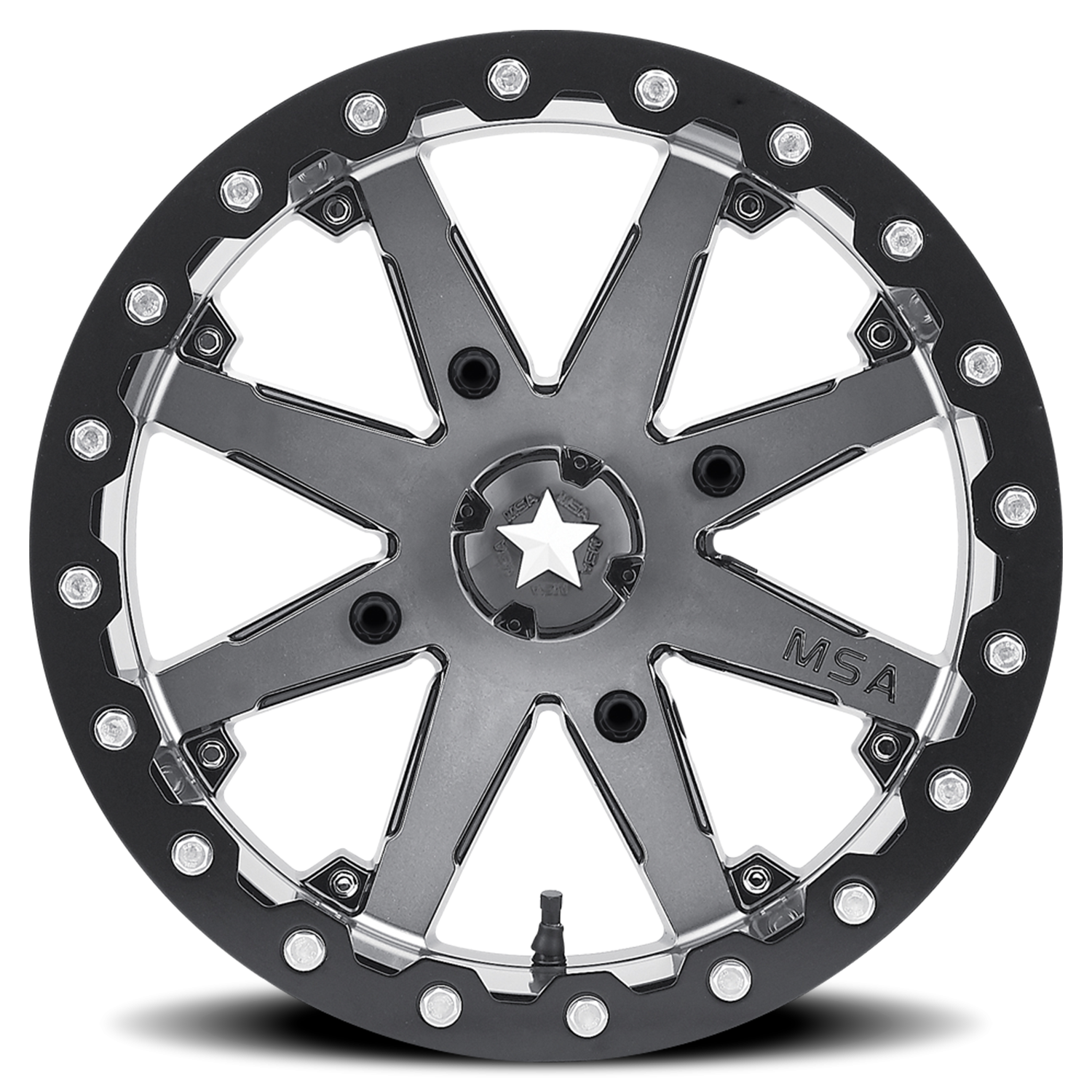 MSA Lok M21 14x7 4x137 Gray - Image 2