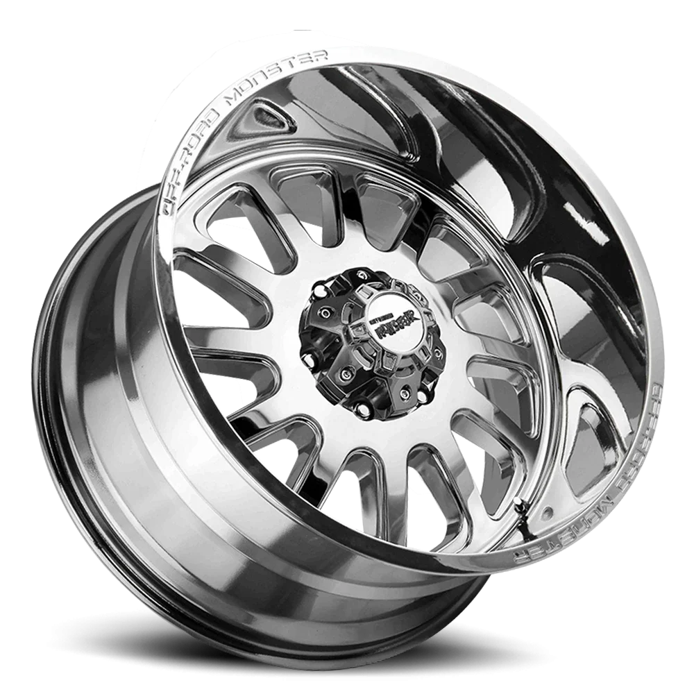 Off-Road Monster M17 20x10 6x139.7 -19 Chrome - Image 2