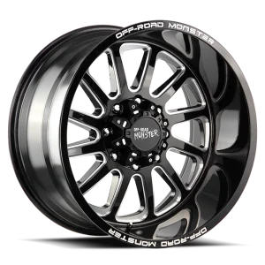 Off-Road Monster M17 20x10 5x150 -19 Black
