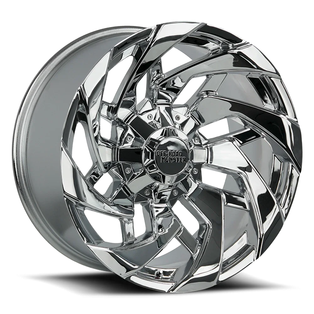 Off-Road Monster M24 20x10 8x165.1/8x170 -19 Chrome