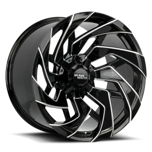 Off-Road Monster M24 20x10 8x165.1/8x170 -19 Black