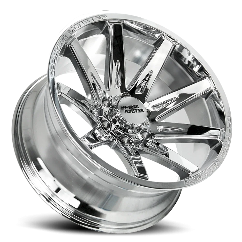 Off-Road Monster M25 20x10 5x127 -19 Chrome - Image 2