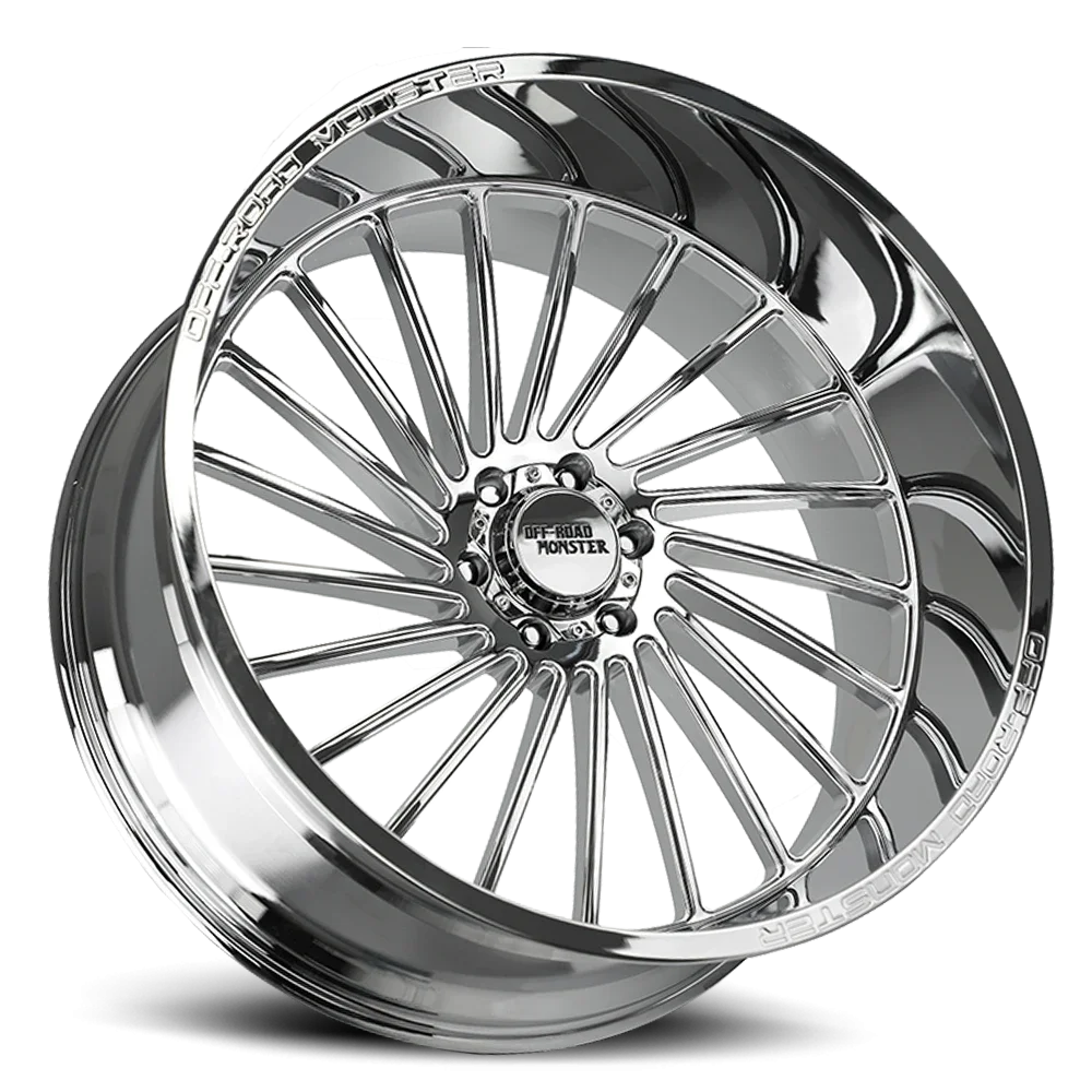 Off-Road Monster M27 26x12 6x139.7 -44 Chrome - Image 2