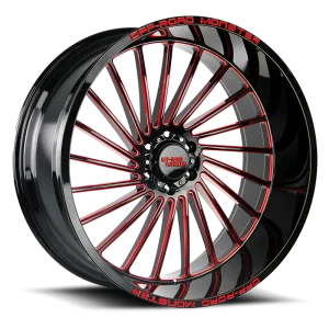 Off-Road Monster M27 26x12 6x139.7 -44 Black