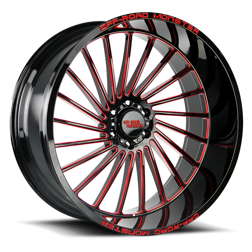 Off-Road Monster M27 26x12 6x139.7 -44 Black
