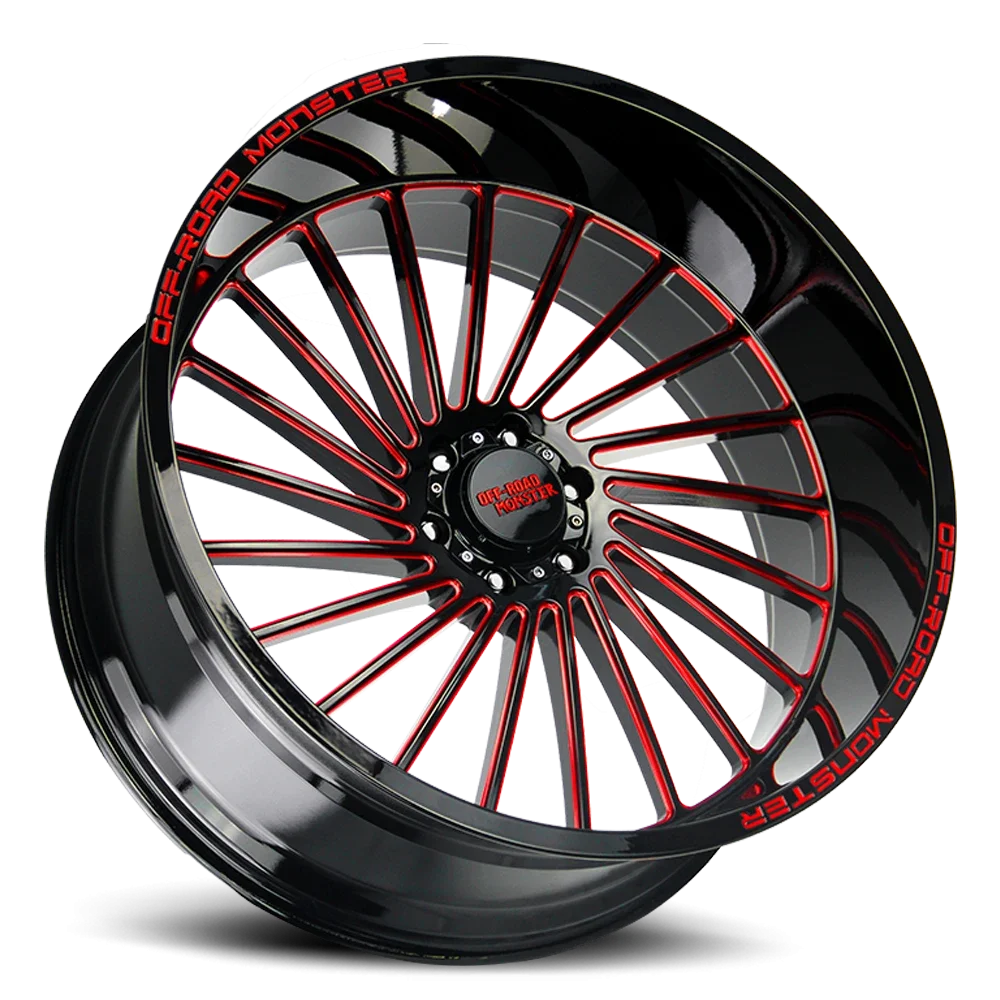Off-Road Monster M27 26x12 6x139.7 -44 Black - Image 2
