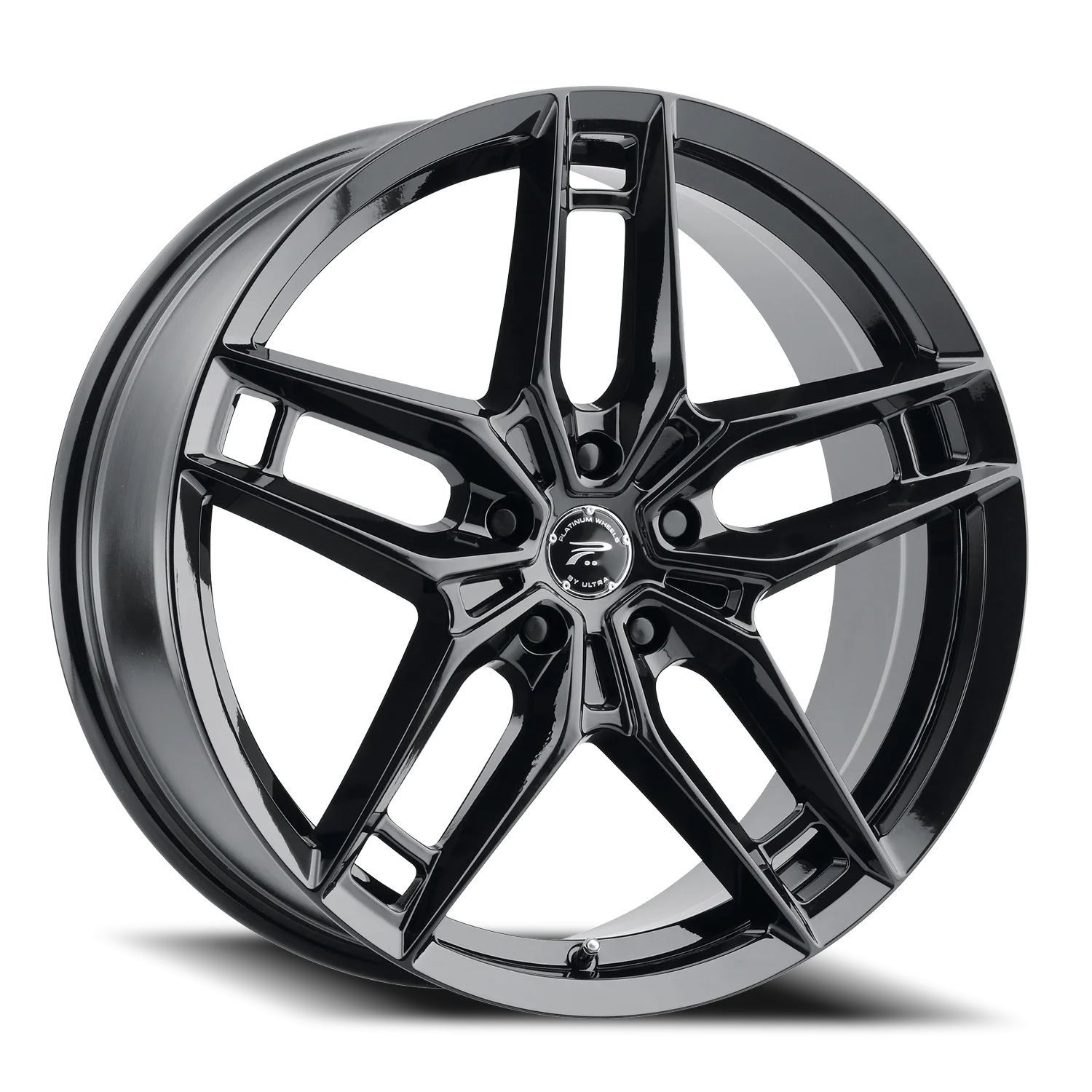 Platinum Lotus 464 GB 20x8.5 5x114.3 +40 Black