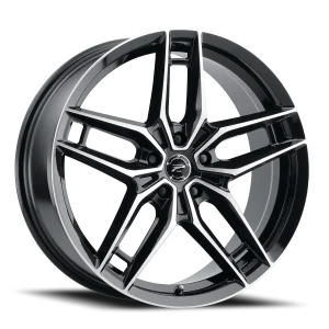 Platinum Lotus 464 GBDC 17x8 5x120 +35 Black