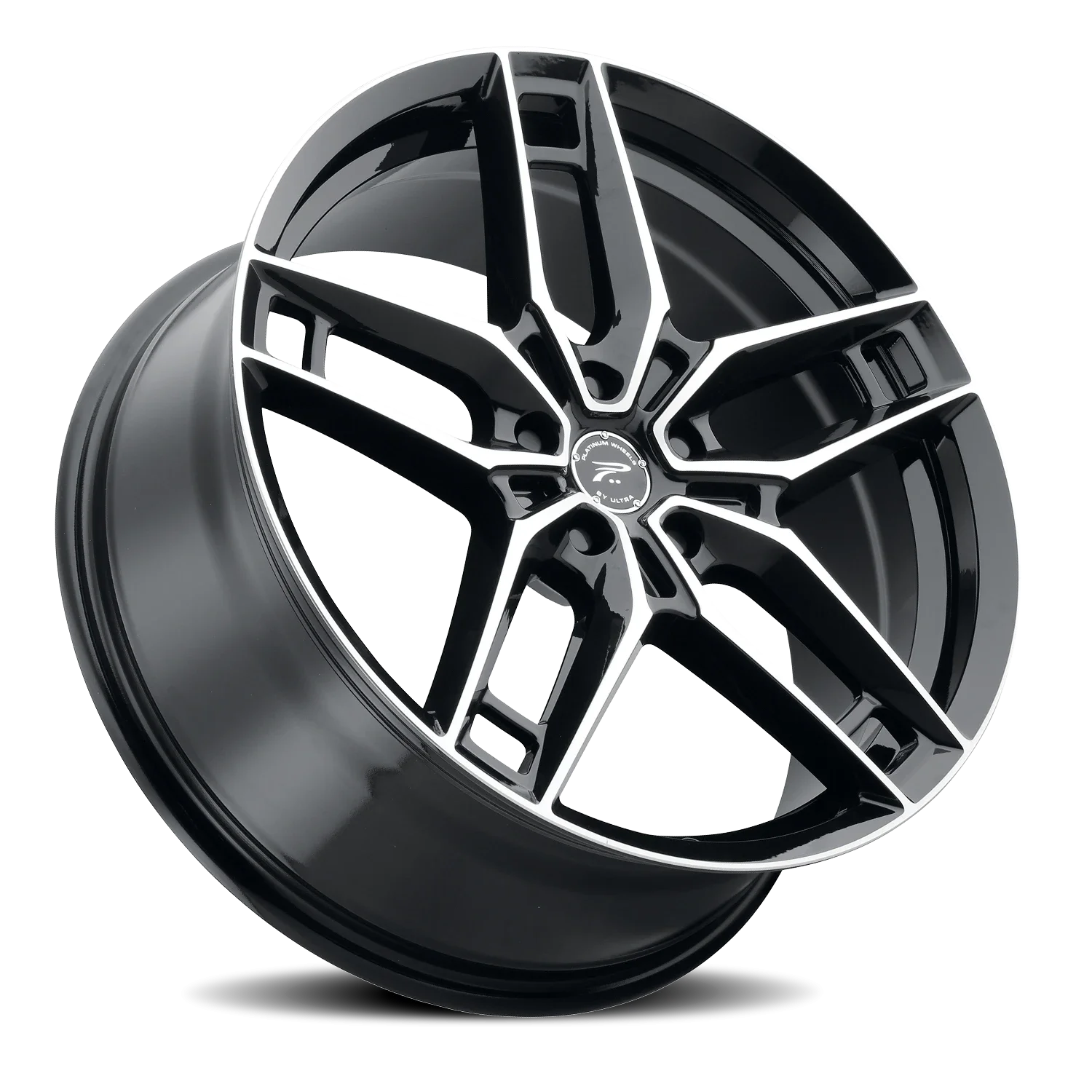 Platinum Lotus 464 GBDC 20x8.5 5x115 +35 Black - Image 2