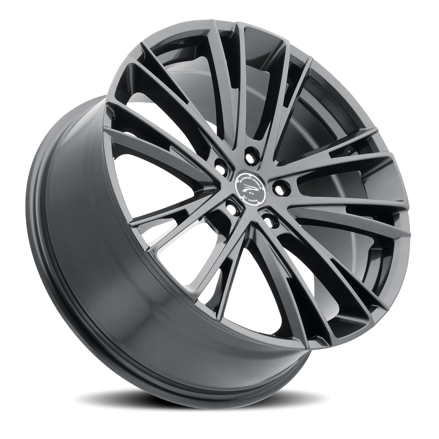 Platinum Prophecy 458 GY 17x8 5x114.3 +40 Gray - Image 2