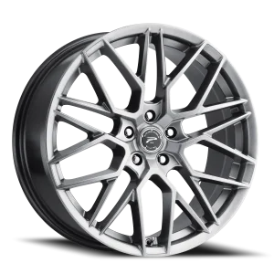Platinum Retribution 459 SL 17x8 5x114.3 +40 Gray