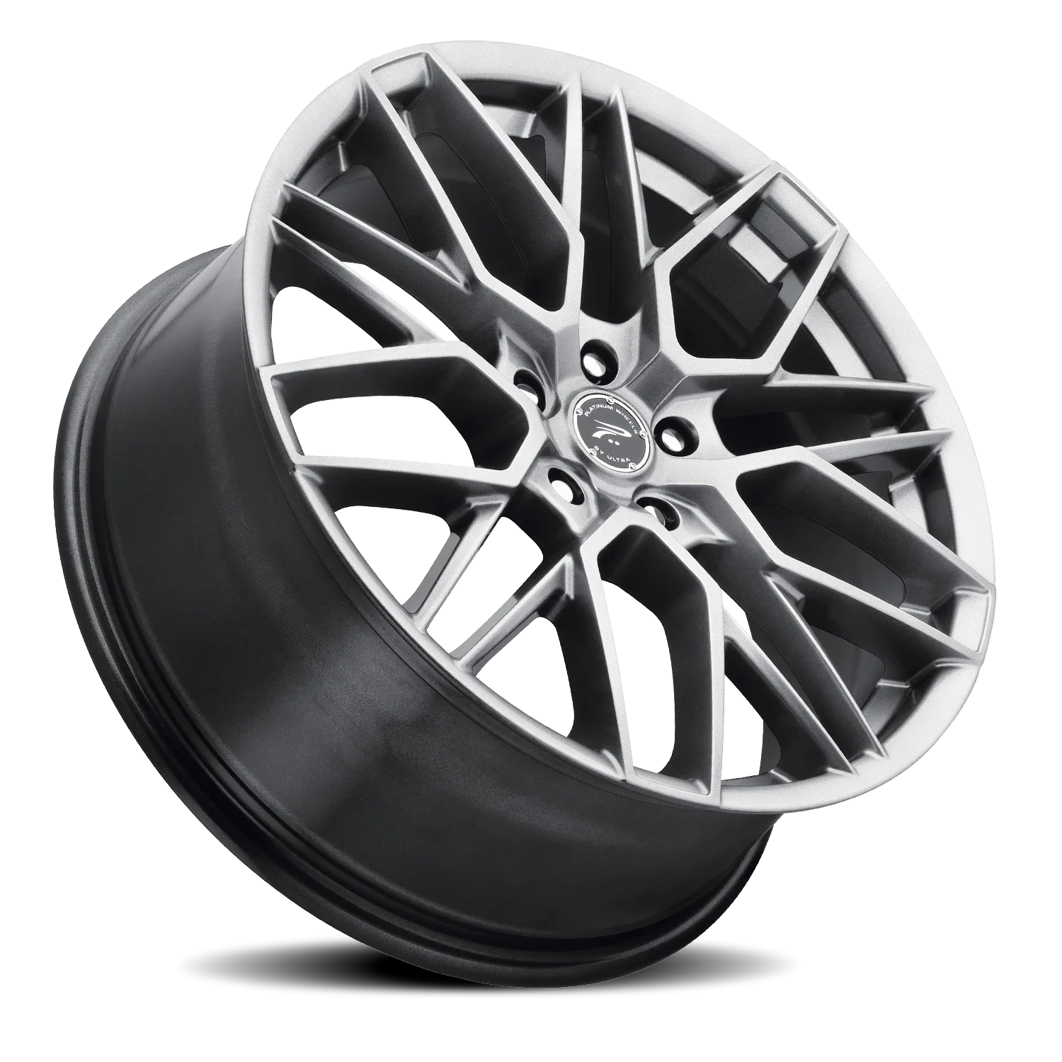 Platinum Retribution 459 SL 17x8 5x112 +40 Gray - Image 2